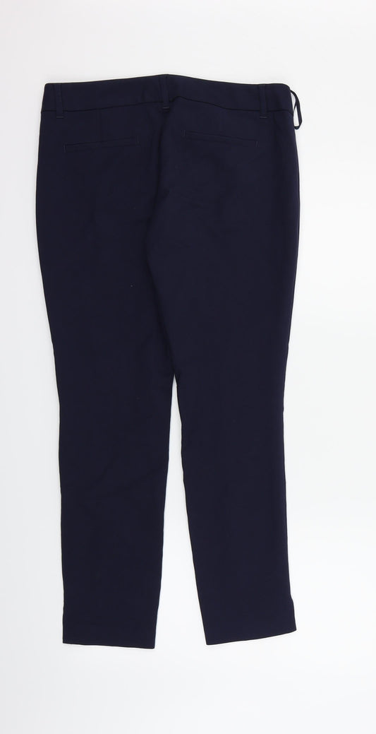 Womens UK Size 10 NEXT Regular Fit  Blue Trousers