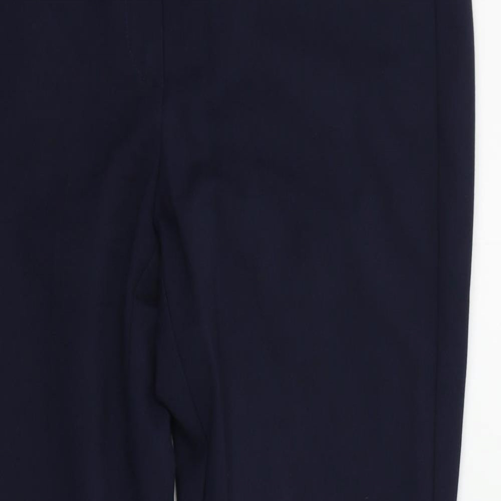 Womens UK Size 10 NEXT Regular Fit  Blue Trousers