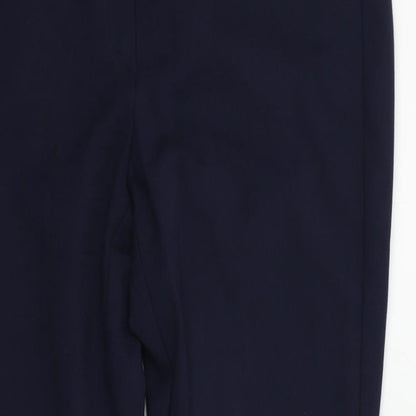 Womens UK Size 10 NEXT Regular Fit  Blue Trousers