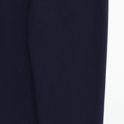 Womens UK Size 10 NEXT Regular Fit  Blue Trousers