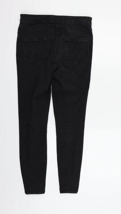 /Denim Womens Black   Straight Jeans Size 12 L29 in