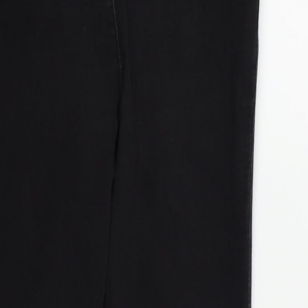 /Denim Womens Black   Straight Jeans Size 12 L29 in