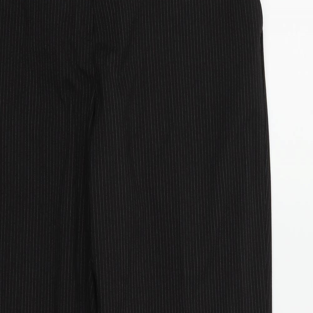 Womens UK Size 14 Marks and Spencer Regular Fit  Black Trousers
