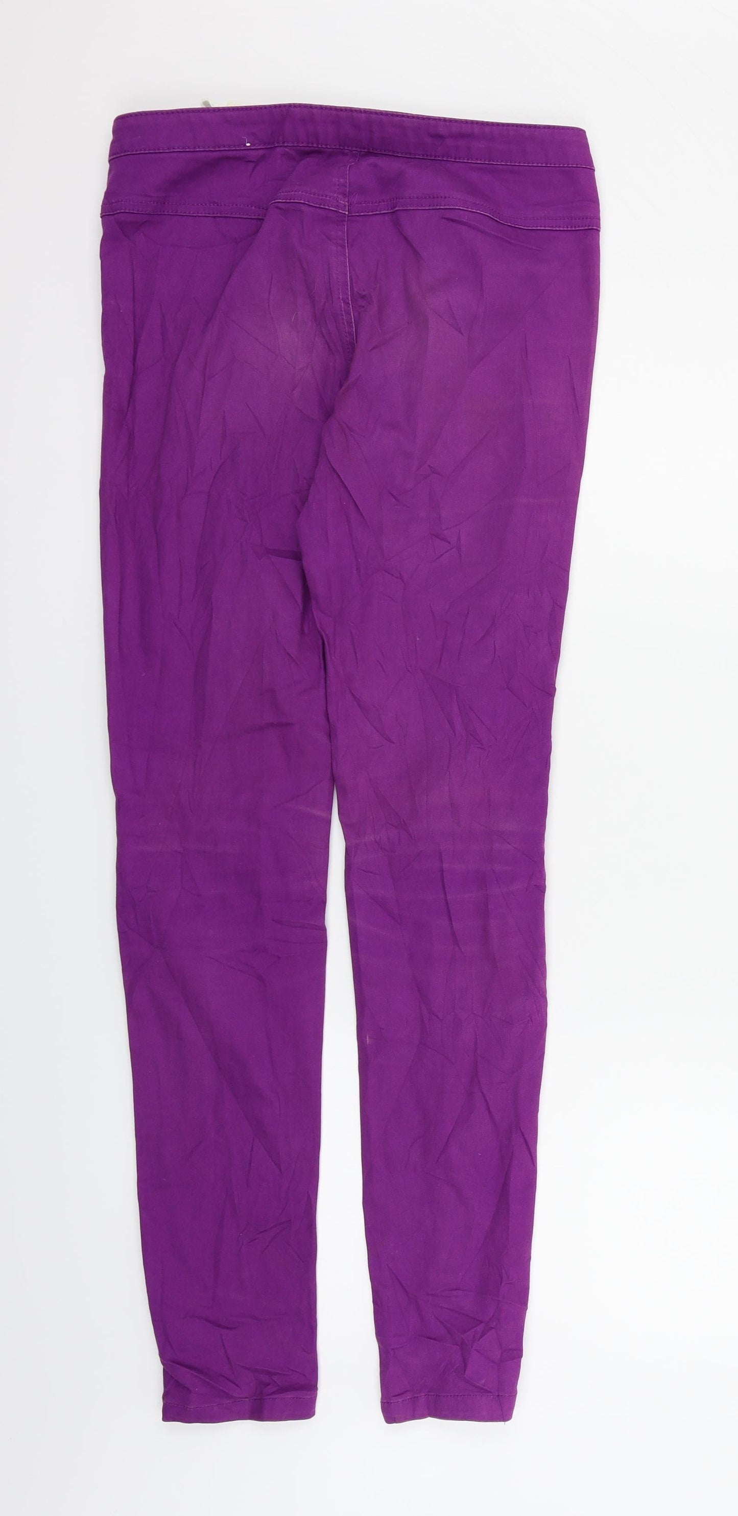 Womens UK Size 29 in only Regular Fit  Purple Trousers