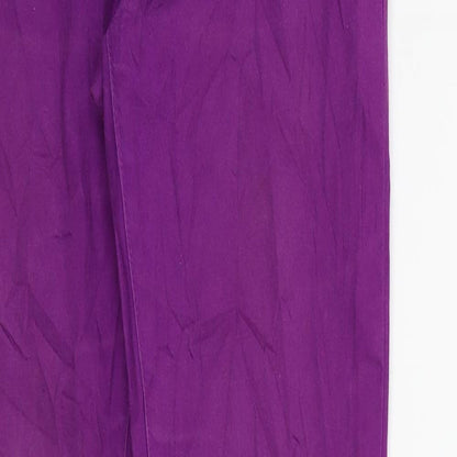 Womens UK Size 29 in only Regular Fit  Purple Trousers