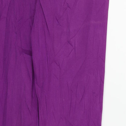 Womens UK Size 29 in only Regular Fit  Purple Trousers