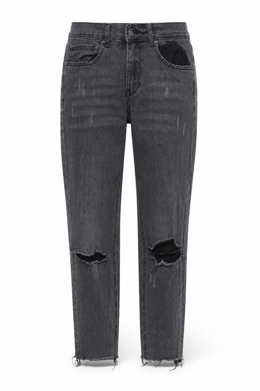 Womens UK Size 26 in Pull&Bear Regular Fit Straight Grey Jeans