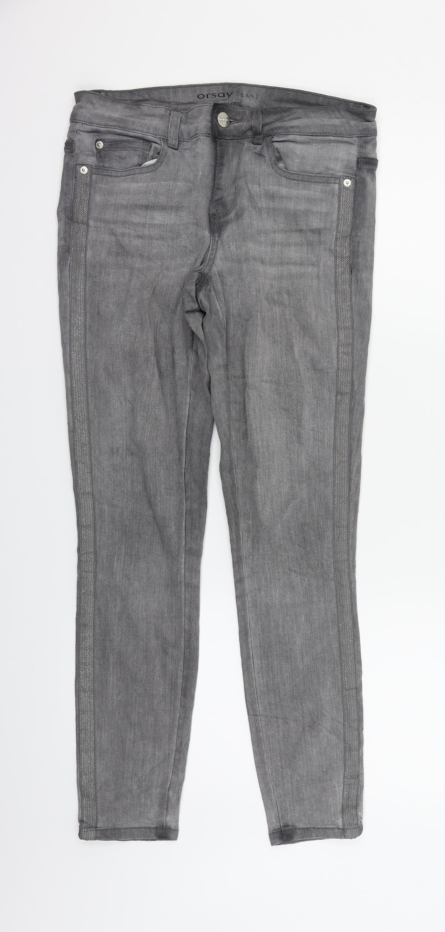 Osprey Womens Grey   Straight Jeans Size 36 in L30 in