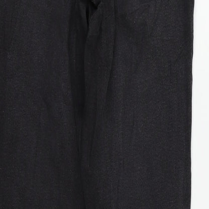 Womens UK Size 38 in RESERVED Regular Fit Straight Black Jeans