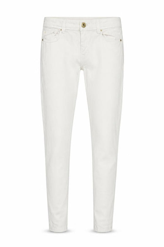 Denim & Co. Womens White   Skinny Jeans Size 8 L28 in