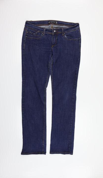 l&t jeans Womens Blue   Straight Jeans Size 35 in L28 in
