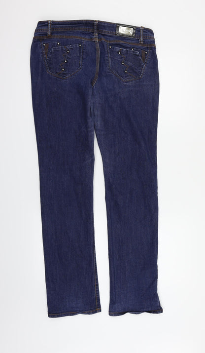 l&t jeans Womens Blue   Straight Jeans Size 35 in L28 in