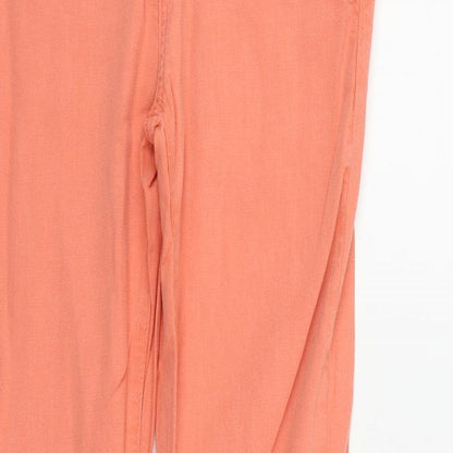 Womens UK Size 26 in Jack Wills Regular Fit Straight Orange Jeans