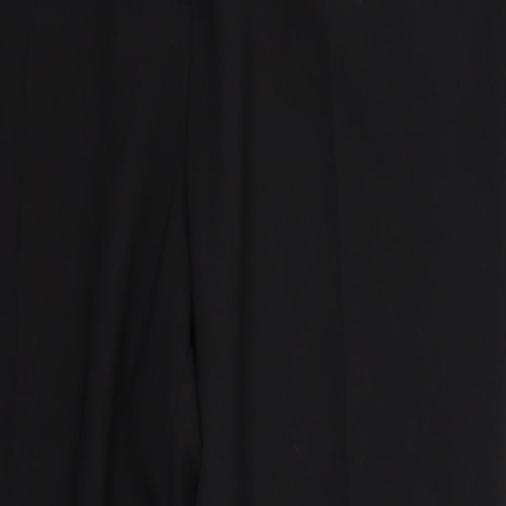 Womens UK Size 18 M&Co Regular Fit  Black Trousers