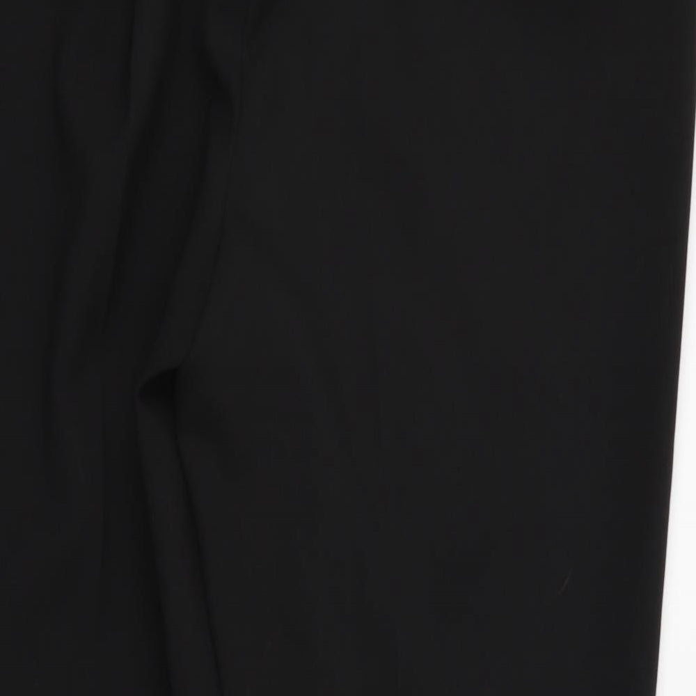 Womens UK Size 18 M&Co Regular Fit  Black Trousers
