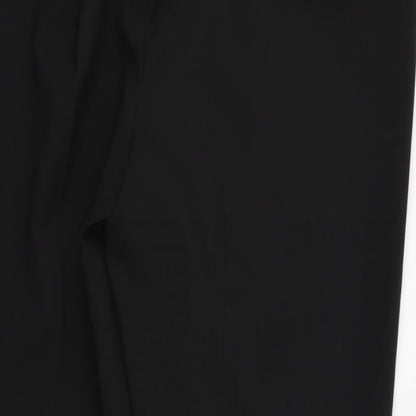 Womens UK Size 18 M&Co Regular Fit  Black Trousers