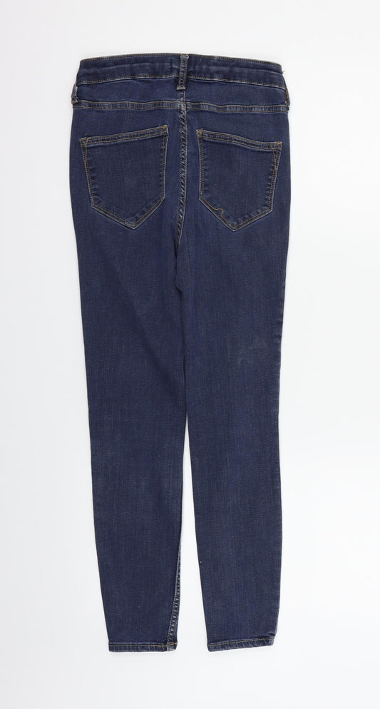 River Island Womens Brown   Straight Jeans Size 8 L26 in