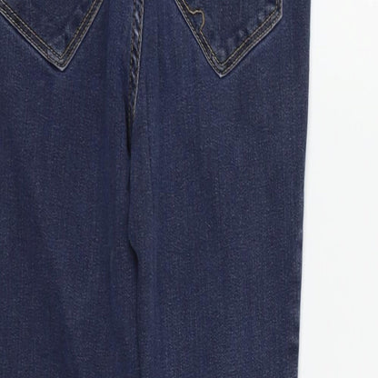 River Island Womens Brown   Straight Jeans Size 8 L26 in