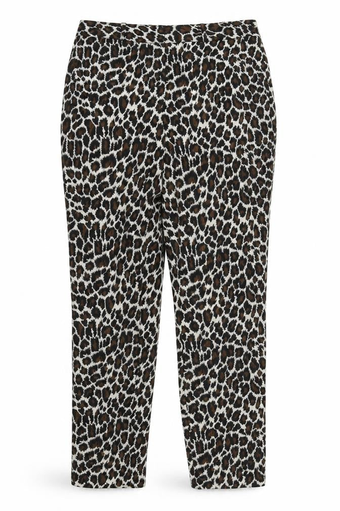 Womens UK Size 10 Topshop Regular Fit  White Trousers