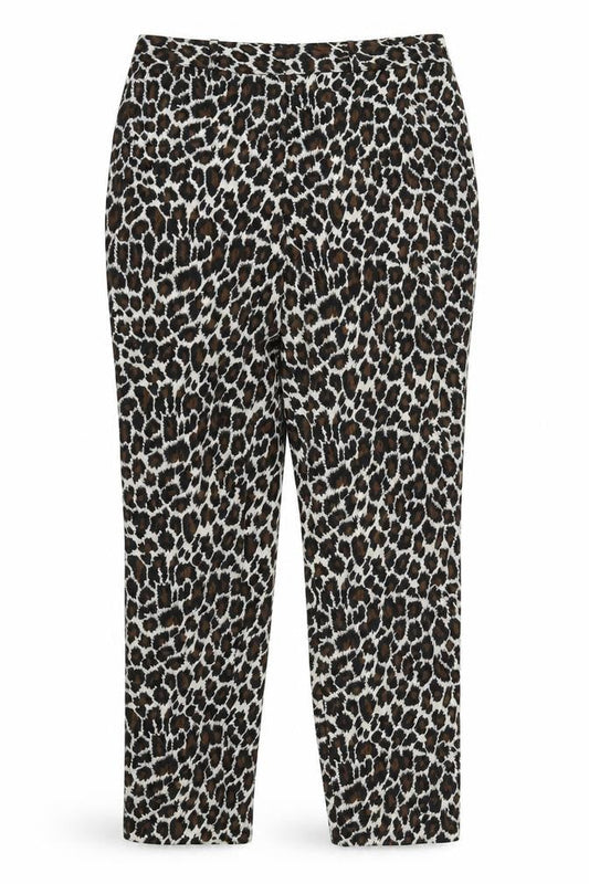 Womens UK Size 10 Topshop Regular Fit  White Trousers