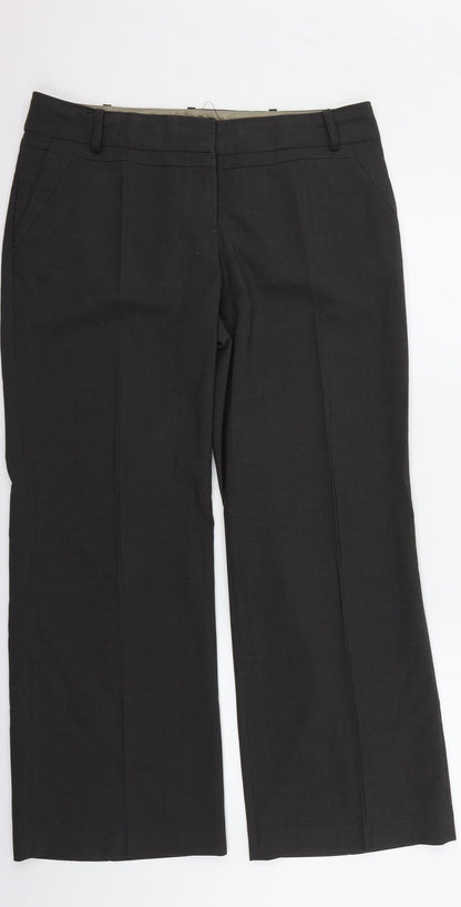 Womens UK Size 14 NEXT Regular Fit  Grey Trousers