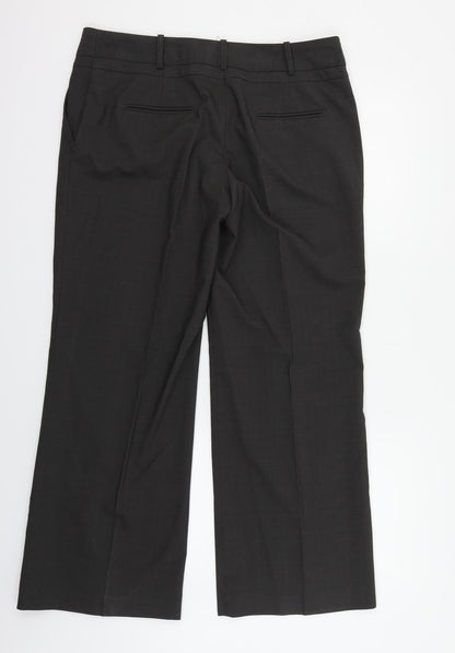 Womens UK Size 14 NEXT Regular Fit  Grey Trousers