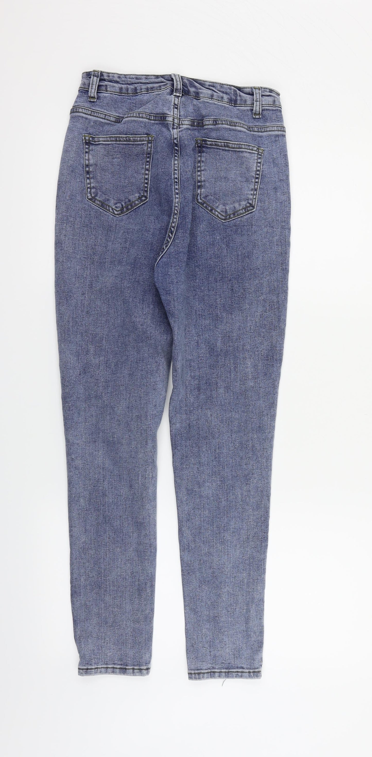 SheIn Womens Blue   Straight Jeans Size M L28 in
