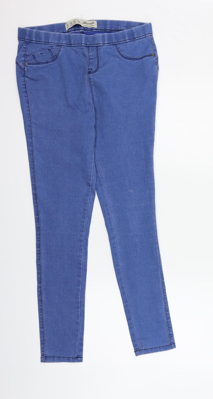 Womens UK Size 12 deniem & co Regular Fit Straight Blue Jeans