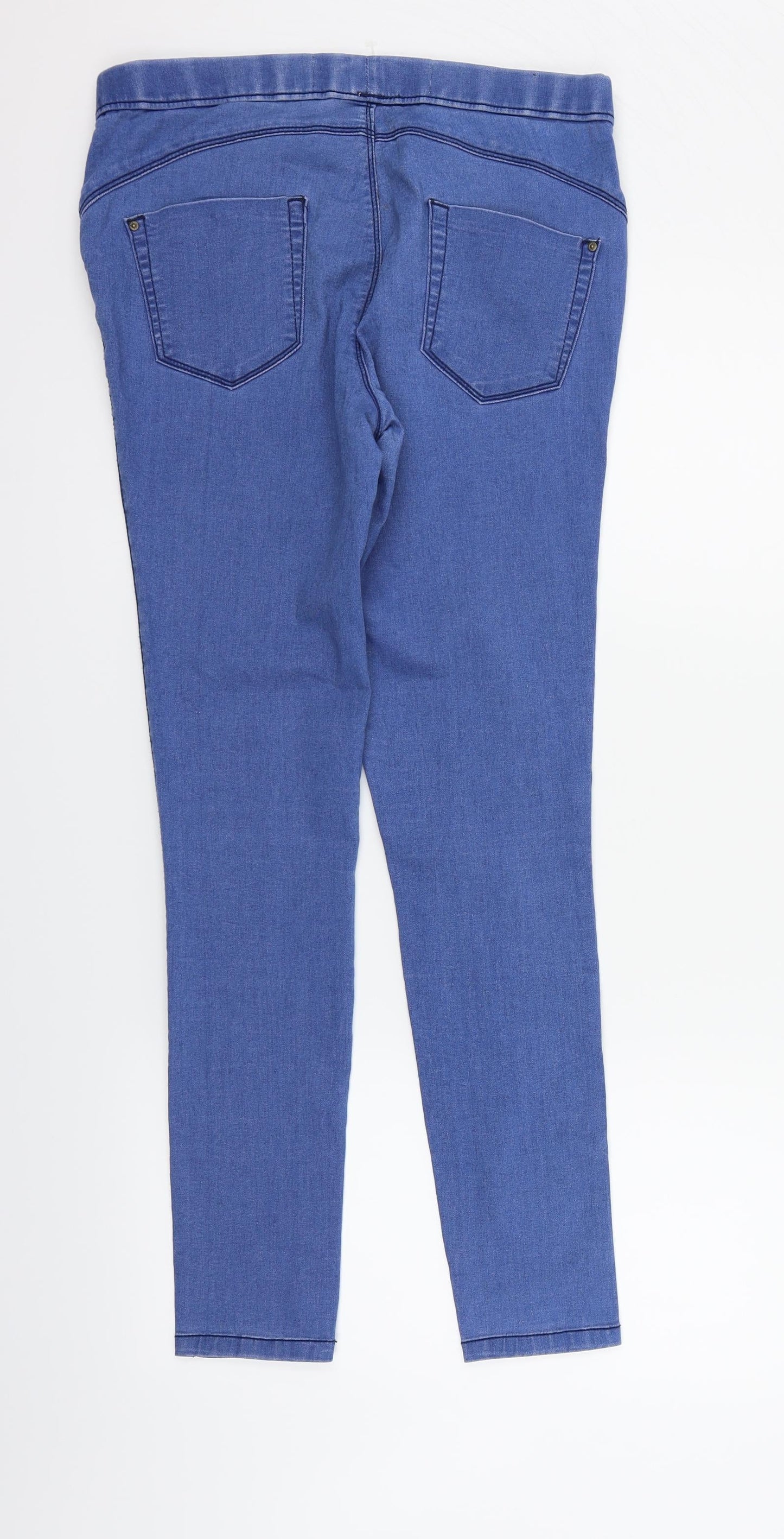 Womens UK Size 12 deniem & co Regular Fit Straight Blue Jeans