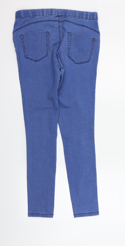 Womens UK Size 12 deniem & co Regular Fit Straight Blue Jeans