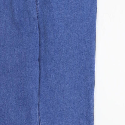 Womens UK Size 12 deniem & co Regular Fit Straight Blue Jeans