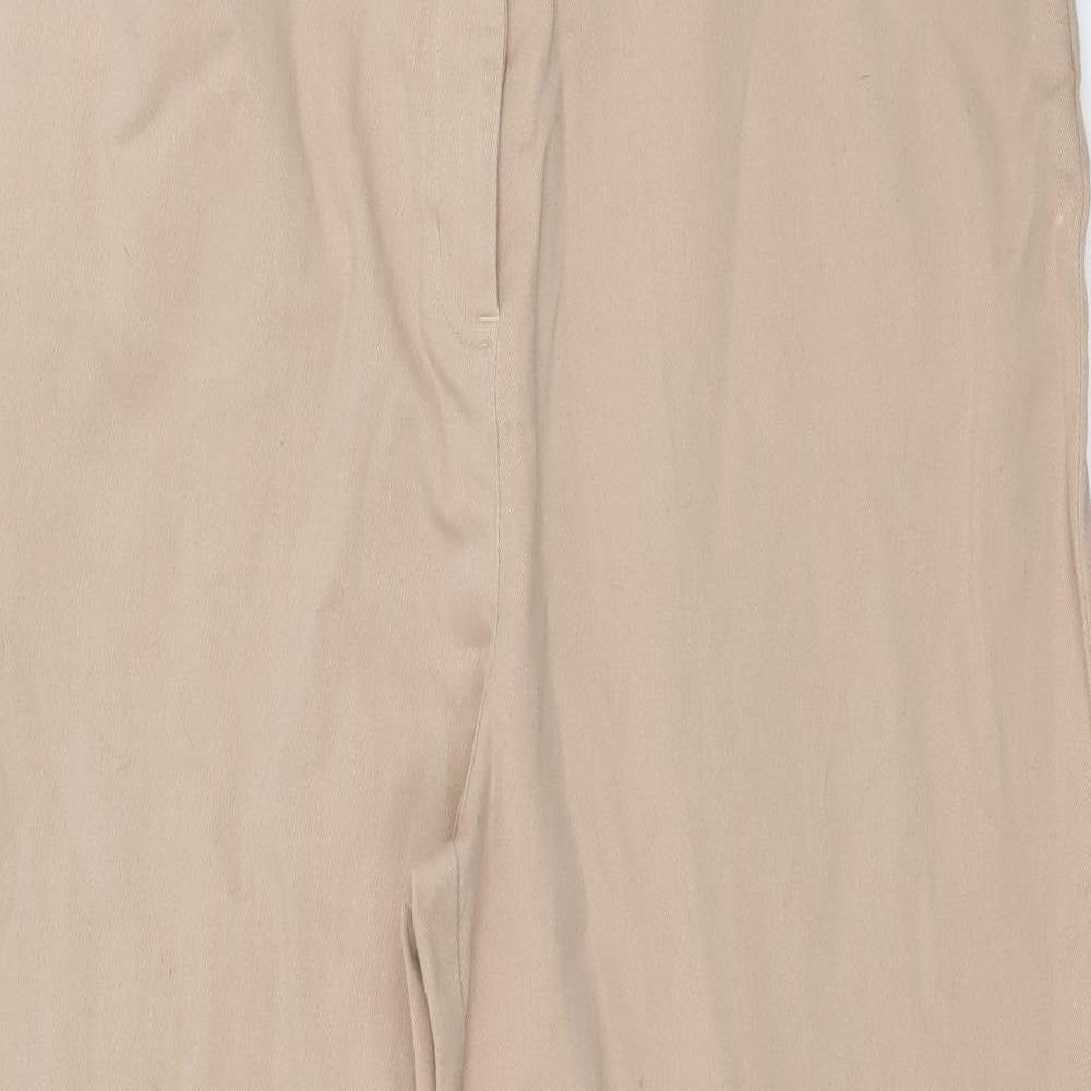 Womens UK Size 34 in Preworn Regular Fit Skinny Beige Jeans