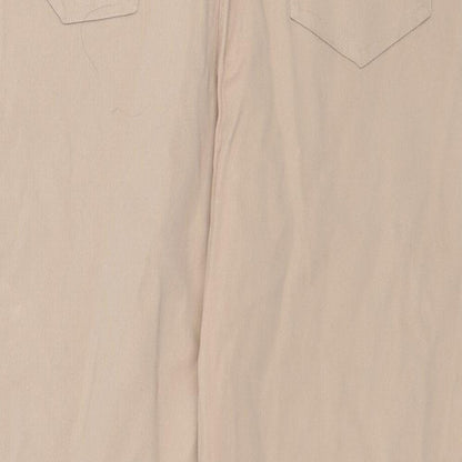 Womens UK Size 34 in Preworn Regular Fit Skinny Beige Jeans