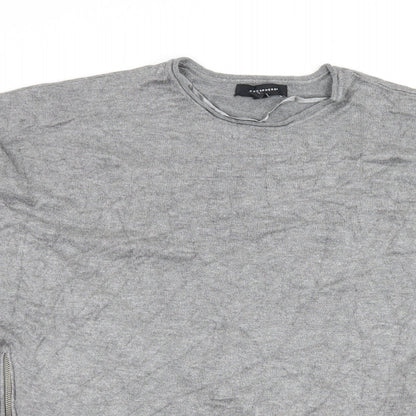 Atmosphere Womens Grey  Jersey Pullover Jumper Size 10