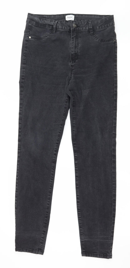 Saint Tropez Womens Grey  Denim Skinny Jeans Size 32 in L30 in