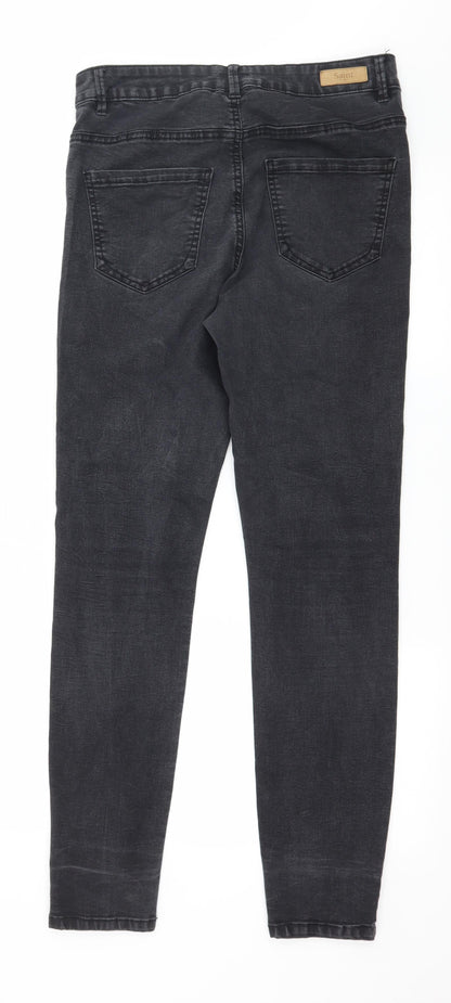 Saint Tropez Womens Grey  Denim Skinny Jeans Size 32 in L30 in