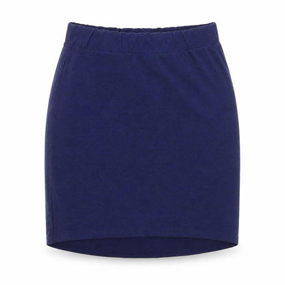 H&M Womens Blue  Jersey A-Line Skirt Size S