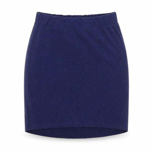 H&M Womens Blue  Jersey A-Line Skirt Size S
