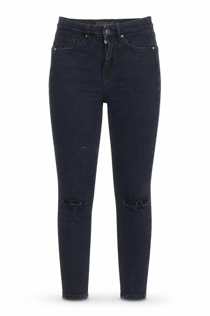Womens UK Size 28 in Topshop Regular Fit Skinny Black Jeans