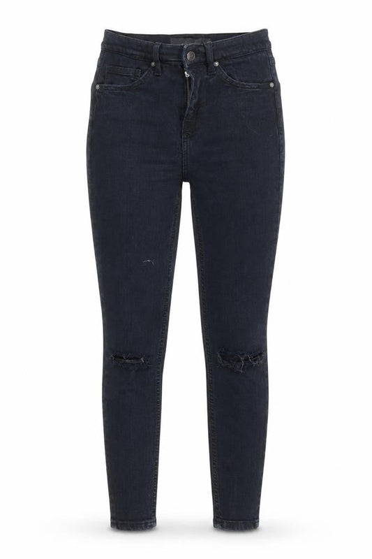 Womens UK Size 28 in Topshop Regular Fit Skinny Black Jeans