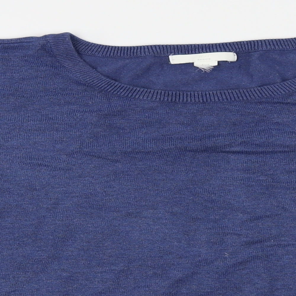 H&M  Mens Blue   Pullover Jumper Size L