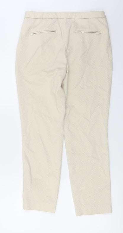 Lila Rose  Womens Ivory   Trousers  Size 8 L24 in