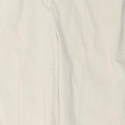 Lila Rose  Womens Ivory   Trousers  Size 8 L24 in
