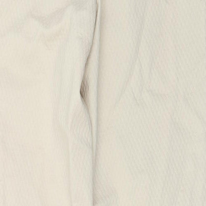 Lila Rose  Womens Ivory   Trousers  Size 8 L24 in