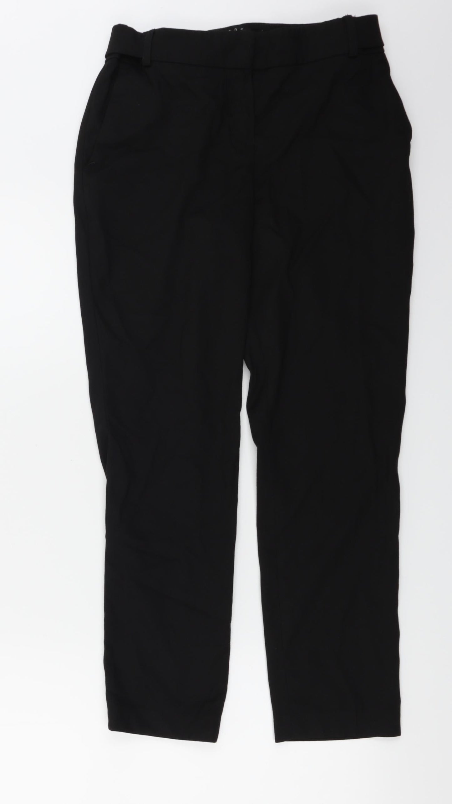 Womens UK Size 12 NEXT Regular Fit  Black Trousers