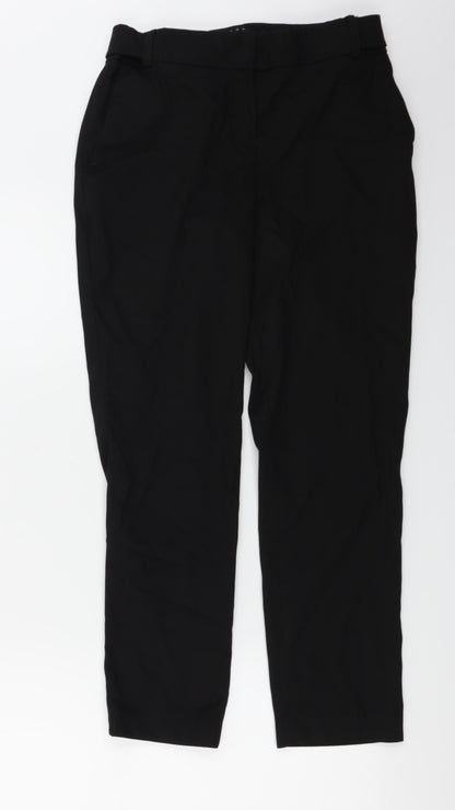Womens UK Size 12 NEXT Regular Fit  Black Trousers