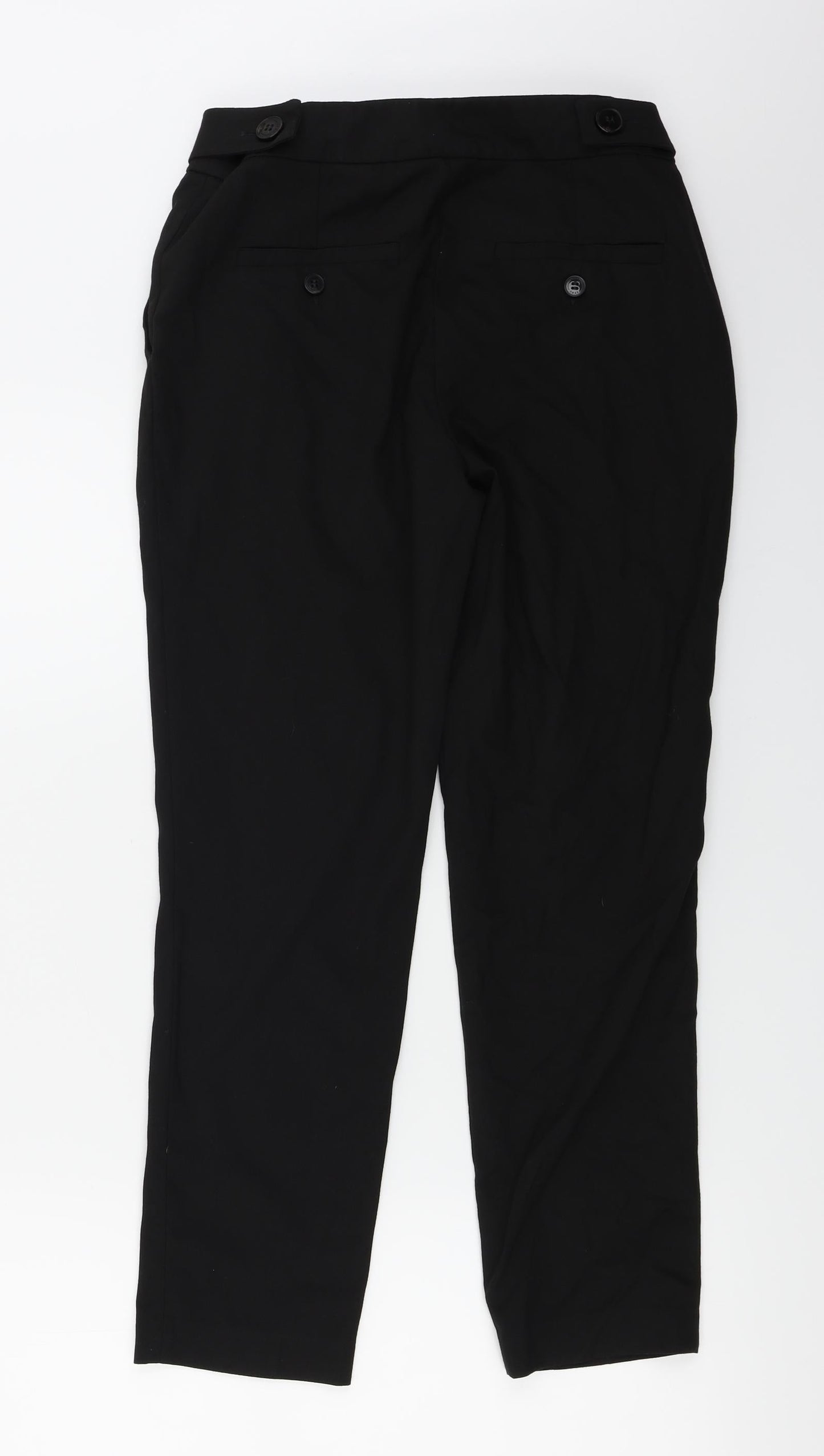Womens UK Size 12 NEXT Regular Fit  Black Trousers