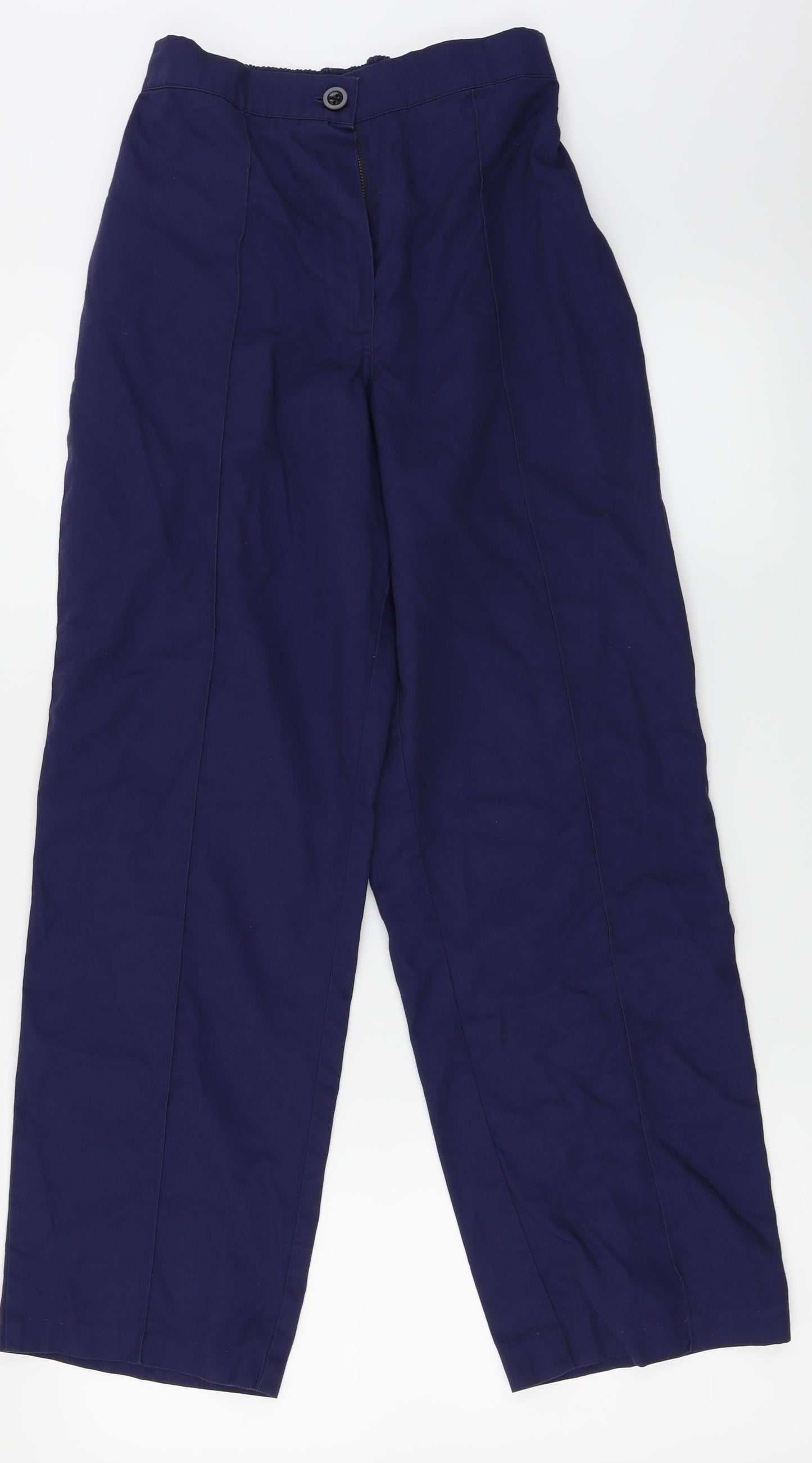 Womens UK Size 6 Simon Jersey Regular Fit  Blue Trousers