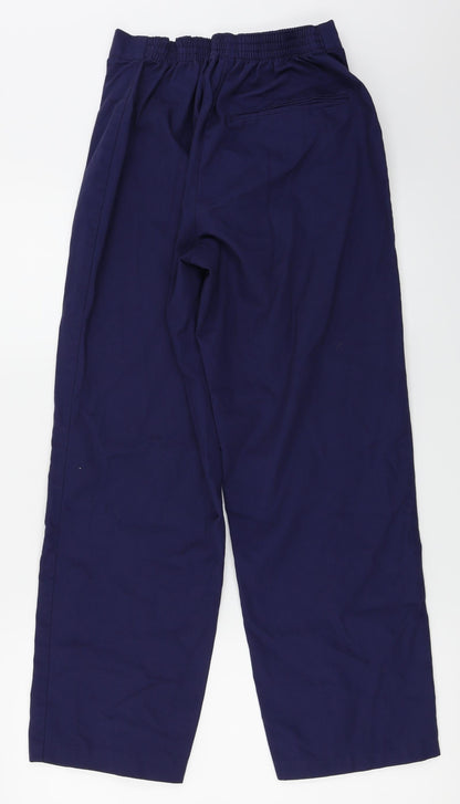 Womens UK Size 6 Simon Jersey Regular Fit  Blue Trousers