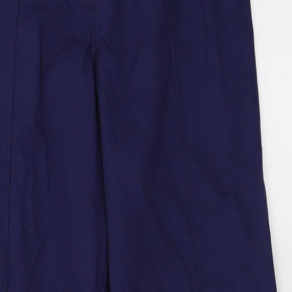 Womens UK Size 6 Simon Jersey Regular Fit  Blue Trousers